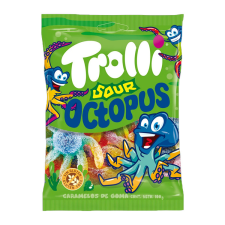 Trolli Gumicukor Trolli cukros oktopus 100g (8x12) csokoládé és édesség