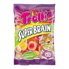 Trolli Gumicukor Trolli Super Brain - 100 g csokoládé és édesség