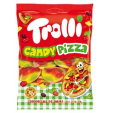 Trolli Mini Pizza Gluténmentes Gumicukor 100g csokoládé és édesség