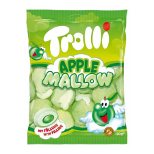 Trolli Trolli gyümölcsízzel töltött almahab - 150g csokoládé és édesség