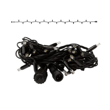 Tronix 018-502 PS36 IP44 fekete LED fényfüzér 3m 30LED 2400K WW+ kültéri világítás