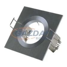 Tronix 148-001 Spot lámpatest süllyesztett szögletes üres fix 80x80mm IP20 alumínium világítás