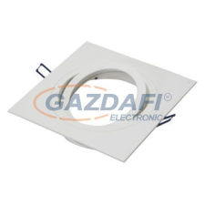 Tronix 148-034 Spot lámpatest süllyesztett szögletes üres állítható 180x180mm IP20 fehér AR111 világítás