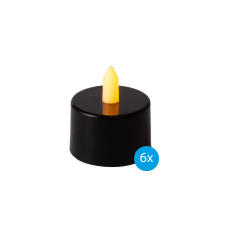Tronix 700-041 LLYSS 6X IP44 LED mécses fekete, újratölthető kültéri világítás