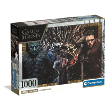 Trónok Harca Ice and Fire 1000 db-os Compact puzzle Clementoni puzzle, kirakós