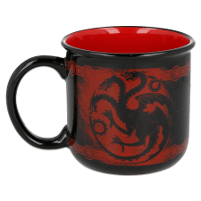  Trónok harca kerámia bögre, fekete bögrék, csészék