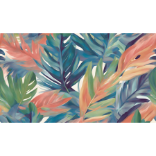  Tropic/300-621 Caribbean trópusilevél-mintás dekor lakástextília