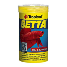Tropical Betta 100ml/25g alapeledel harcoshalak számára haleledel