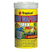 Tropical MiNi Wafers Mix 100ml/55g ostya eleség halaknak és talajlakó élőlényeknek haleledel