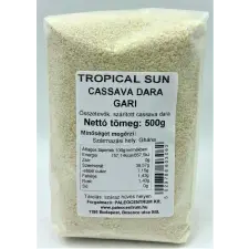 Tropical Sun Cassava dara GARI 500g reform élelmiszer