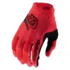 TROY LEE DESIGNS Air kesztyű – Mono Red TROY LEE DESIGNS Bicikli alkatrészek Kerékpáros ruházat Kerékpáros kesztyűk