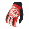 TROY LEE DESIGNS GP Pro kesztyű - Frames piros/fehér TROY LEE DESIGNS Bicikli alkatrészek Kerékpáros ruházat Kerékpáros kesztyűk