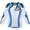 TROY LEE DESIGNS GP Pro mez - Roller Fehér/Kék TROY LEE DESIGNS Bicikli alkatrészek Kerékpáros ruházat Kerékpáros mezek