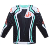 TROY LEE DESIGNS GP Pro mez - Roller fekete/teal TROY LEE DESIGNS  Bicikli alkatrészek Kerékpáros ruházat Kerékpáros mezek