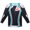 TROY LEE DESIGNS GP Pro Mez - Roller Fekete/Teal TROY LEE DESIGNS Bicikli alkatrészek Kerékpáros ruházat Kerékpáros mezek