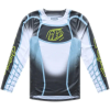 TROY LEE DESIGNS GP Pro Youth Jersey - Framework Carbon/Szürke ifjúsági mez TROY LEE DESIGNS  Sisakok és ruházat Motocross ruházat Motocross mezek