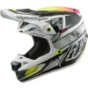 TROY LEE DESIGNS SE5 Carbon Mips bukósisak - Lined Up fehér TROY LEE DESIGNS Sisakok és ruházat Sisakok és tartozékok Offroad sisakok