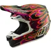 TROY LEE DESIGNS SE5 Carbon Mips bukósisak – Torched fekete/lila TROY LEE DESIGNS Sisakok és ruházat Sisakok és tartozékok Offroad sisakok