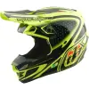 TROY LEE DESIGNS SE5 polikarbonát Mips bukósisak – The Line Flo sárga TROY LEE DESIGNS Sisakok és ruházat Sisakok és tartozékok Offroad sisakok