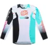 TROY LEE DESIGNS SE Pro mez - Sever fehér/türkiz TROY LEE DESIGNS  Bicikli alkatrészek Kerékpáros ruházat Kerékpáros mezek
