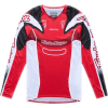 TROY LEE DESIGNS SE Pro Salvo Red/White Gyerek mez TROY LEE DESIGNS  Sisakok és ruházat Motocross ruházat Motocross mezek