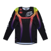 TROY LEE DESIGNS SE Pro Stripes mez - fekete/többszínű TROY LEE DESIGNS Sisakok és ruházat Motocross ruházat Motocross mezek