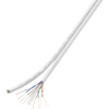 TRU COMPONENTS Hálózati kábel, CAT6 U/UTP DUPLEX 100m fehér, Tru Components (1567359)
