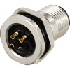 TRU COMPONENTS TC-12833064 Érzékelő/működtető beépíthető dugó M12 Pólusszám: 4 Dugó, beépíthető 1 db (TC-12833064)