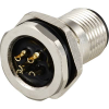 TRU COMPONENTS TC-12833188 Érzékelő/működtető beépíthető dugó M12 Pólusszám: 5 Dugó, beépíthető 1 db (TC-12833188)