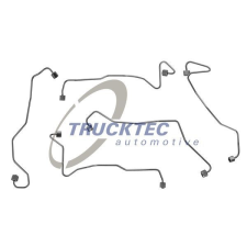 TRUCKTEC AUTOMOTIVE Nagynyomású cső betét készlet, befecskendező rendszer TRUCKTEC AUTOMOTIVE 02.13.054 autóalkatrész
