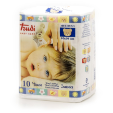 Trudi Baby Care eldobható pelenkázó-alátétek 60x60 cm 10 db pelenkázó matrac