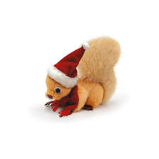 Trudi Sweet Collection karácsonyi mókus plüss, XXS méretű plüssfigura