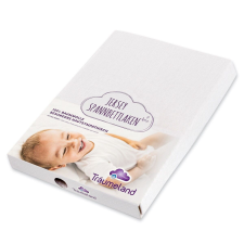  TRÄUMELAND Jersey lepedő babakocsiba 35x78 cm weiss babaágynemű, babapléd