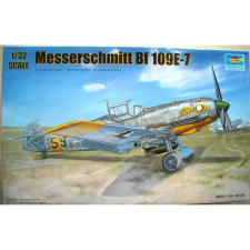 TRUMPETER 1/32 Messerschmitt Bf 109E-7 katonai repülőgép modell makett