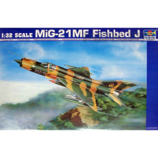 TRUMPETER 1/32 Mig-21 MF vadászgép katonai repülőgép modell makett