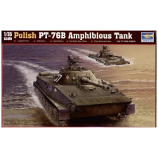 TRUMPETER 1/35 Lengyel PT-76B katonai kétéltű modell makett
