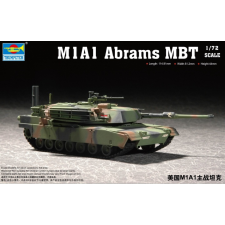 TRUMPETER 1/72 M1A1 ABRAMS MBT tank katonai jármű modell makett