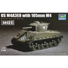 TRUMPETER 1/72 M4A3E8 amerikai tank modell makett