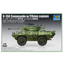 TRUMPETER 1/72 V-150 Commando páncélozott katonai jármű modell makett