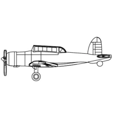  Trumpeter Blackburn Skua 1:700 (03469) makett