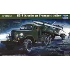  Trumpeter HQ-2 Guideline Missile w/Loading Cabin 1:35 (00205) makett