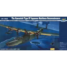  Trumpeter Kawanishi H6K5/23 Typ 97 Flugboot 1:144 (01322) makett