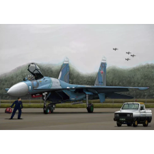  Trumpeter Russian SU-27 Flanker B 1:144 (03909) makett