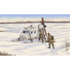  Trumpeter Soviet NKL-16 Armoured Aerosan 1:35 (02337) makett