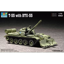  Trumpeter T-55 with BTU-55 1:72 (07284) makett