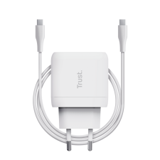 Trust Maxo USB-C Hálózati töltő - Fehér (45W) mobiltelefon kellék