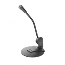 Trust Mikrofon - Primo Desk (2x3.5mm jack csatlakozó; 180cm kábel; + TRRS adapter; sötétszürke) mikrofon
