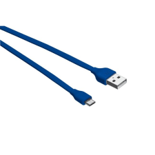 Trust Urban lapos Micro-USB - USB adat/töltőkábel 1m kék  (20136) (20136) kábel és adapter