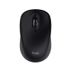 Trust Yvi+ kompakt vezeték nélküli optikai egér, 2,4GHz + Bluetooth, max. 1600 DPI, fekete (25440)