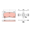 TRW fékbetétkészlet, tárcsafék TRW GDB2448